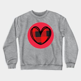 Heart Circle Crewneck Sweatshirt